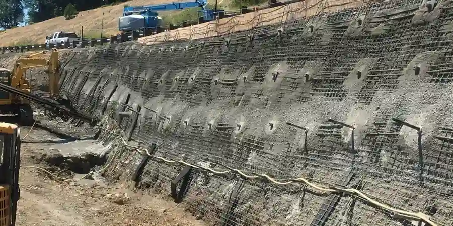 Illustrative image of Slope stabilization design in Corona California